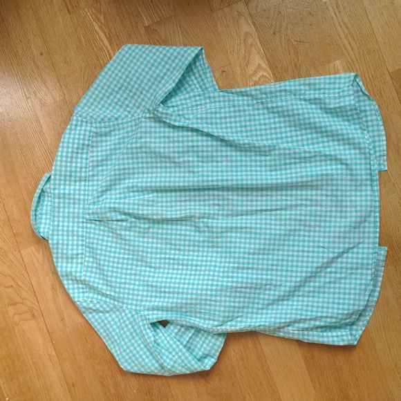 hand embroidered Gingham blouse - Picture 4 of 4